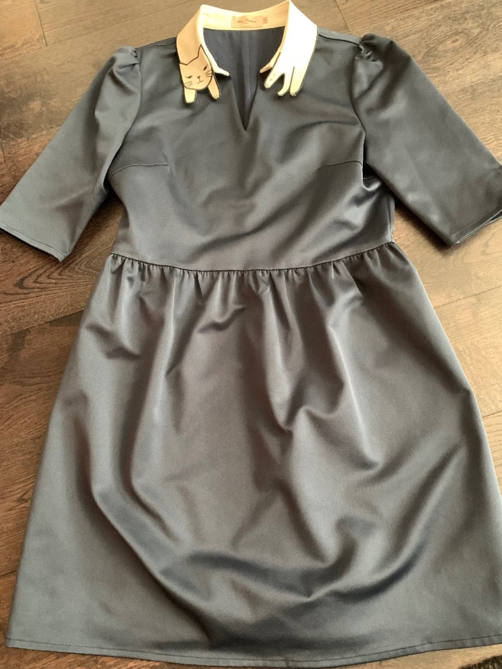 Miss Patina cat collar dress